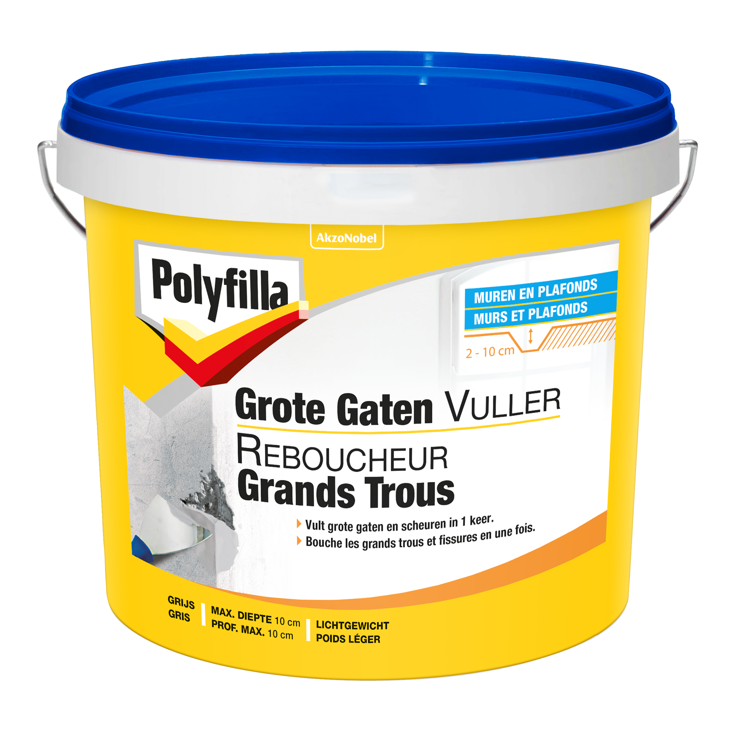 Polyfilla Reboucheur Grands Trous 2.5kg