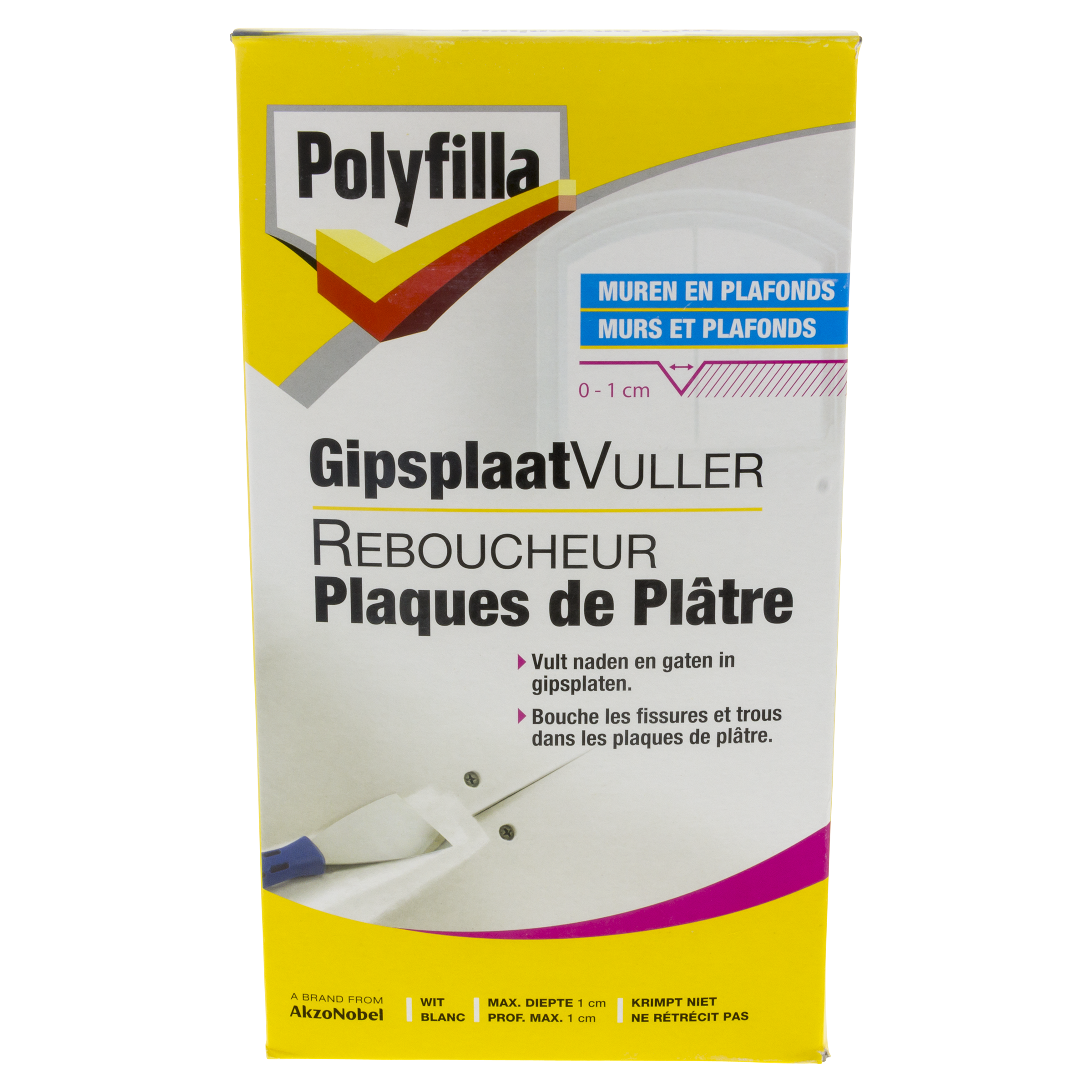 Polyfilla Reboucheur Plaques De Plâtre 2kg