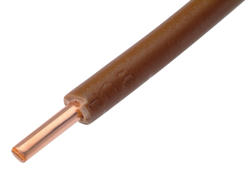 FIL VOB 2.5MM 100M BRUN