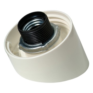 Armature incline E27 blanc