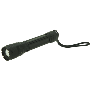 ZAKLAMP ALU LED 250LM ZWART