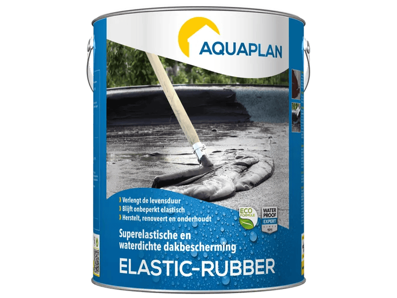 Aquaplan Elastic Rubber Revêtement toiture étanche 4kg