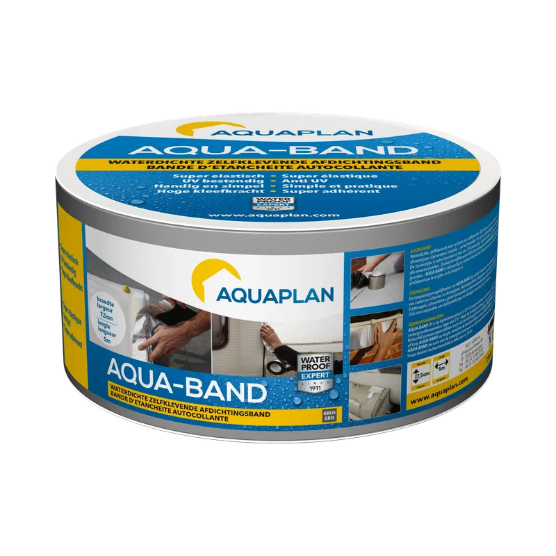 Aquaplan Aqua-Band Gris Bande d’étanchéité autocollante 5mx7.5cm