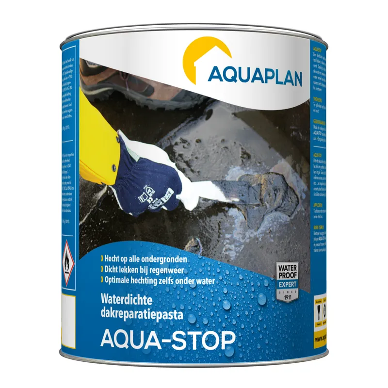 Aquaplan Aqua-Stop Mastic de réparation toiture 1kg