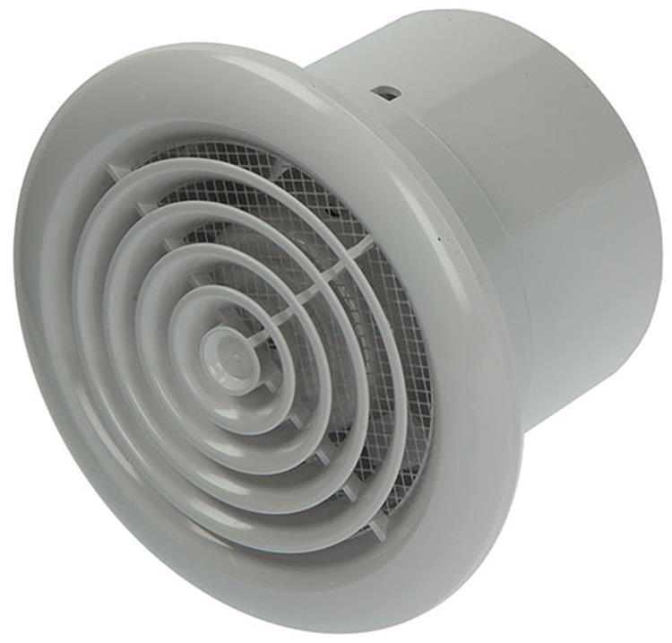 Renson standaard mechanische ventilator rond 7131 wit Ø100mm