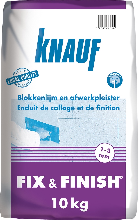 Knauf Fix & Finish plâtre 10kg