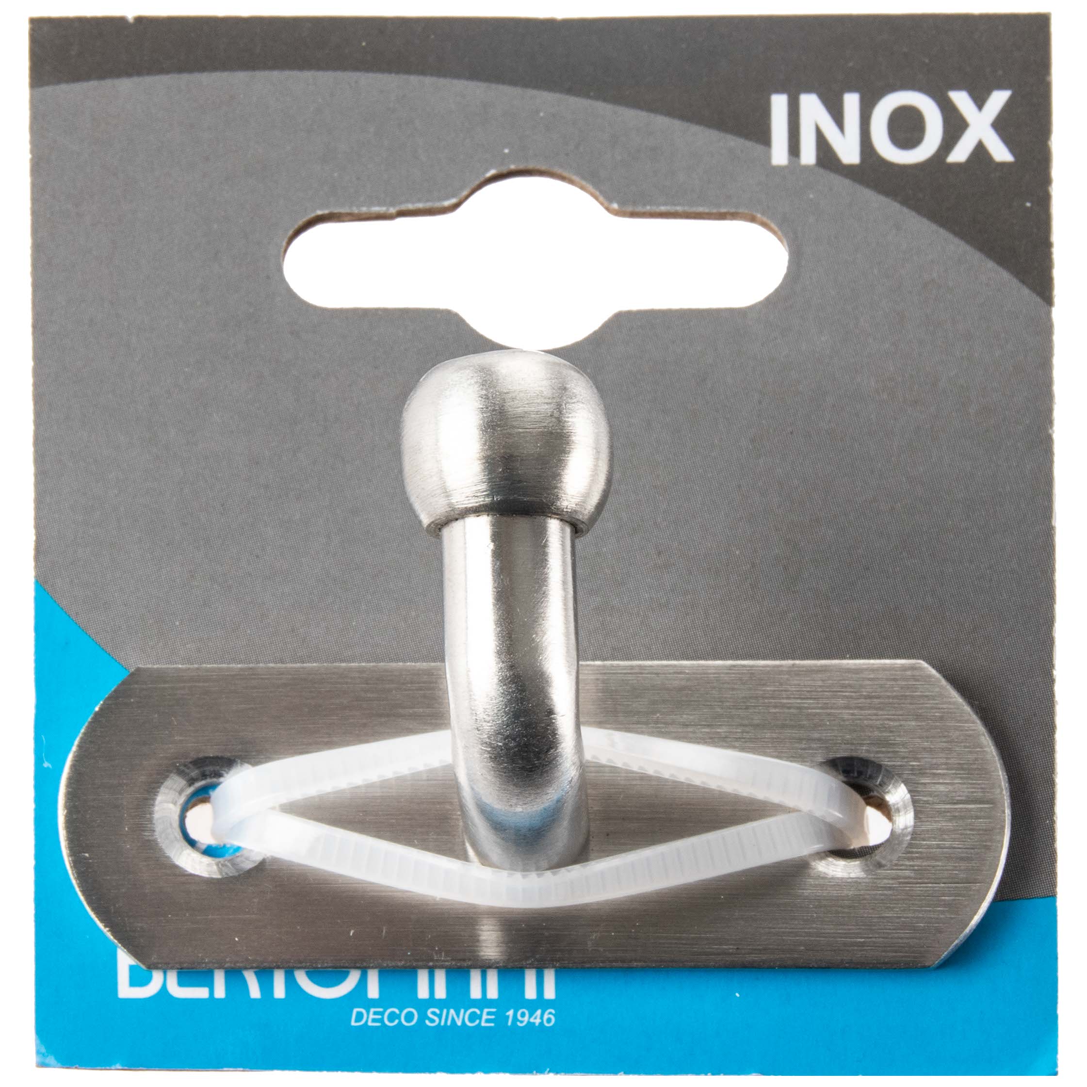 HANDHOEKDRAGER INOX 60MM