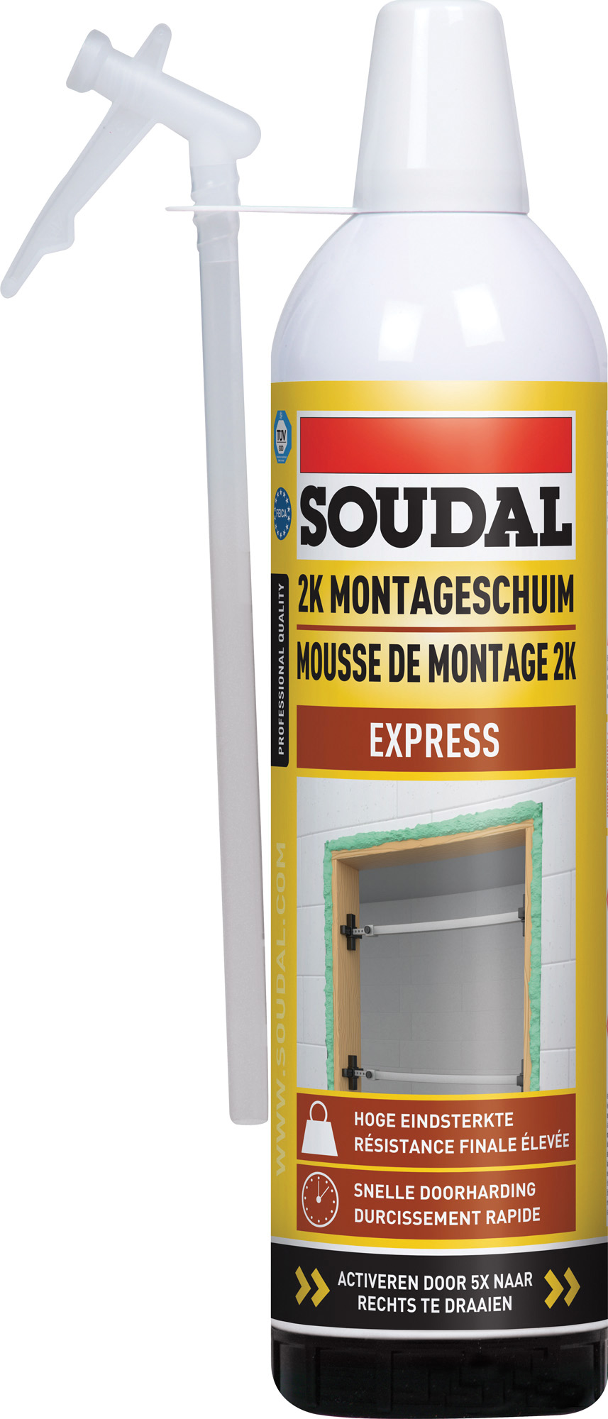 Soudal 2K Schuim 400ml