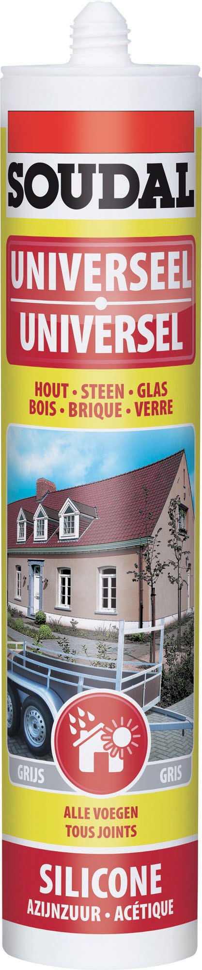 Soudal Silicone Universel Gris 300ml