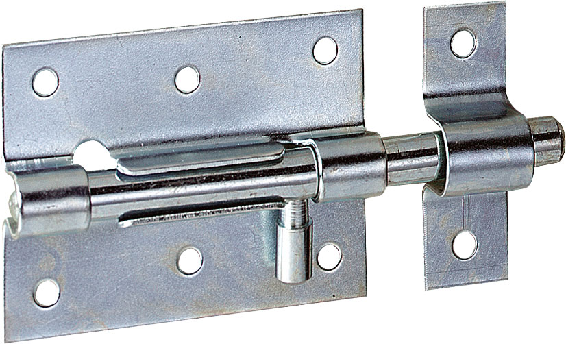 Verrou de box lourd 100x70mm nr.162 zingué