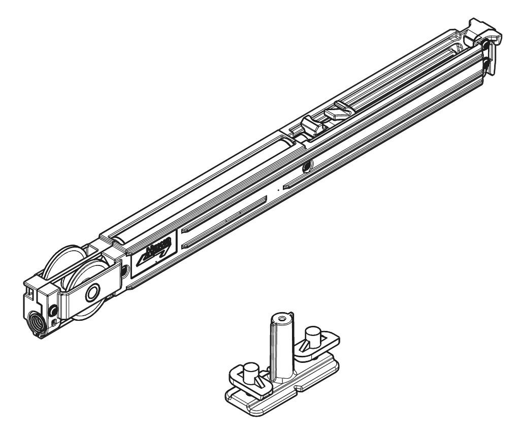 Hawa junior 80 softmove voor schuifdeursysteem