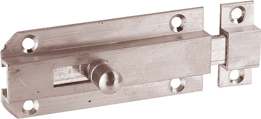 Verrou plat nr.312 50x25mm laiton nickelé