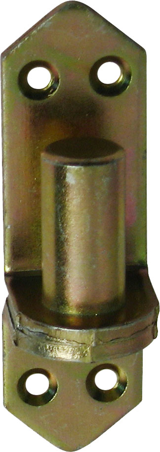 OPLEGDUIM NR.370 18X35MM 2ST GEEL VERZINKT