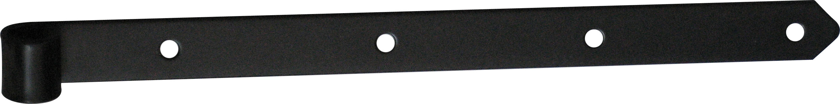 Penture droite volet nr.446 30x400mm noir