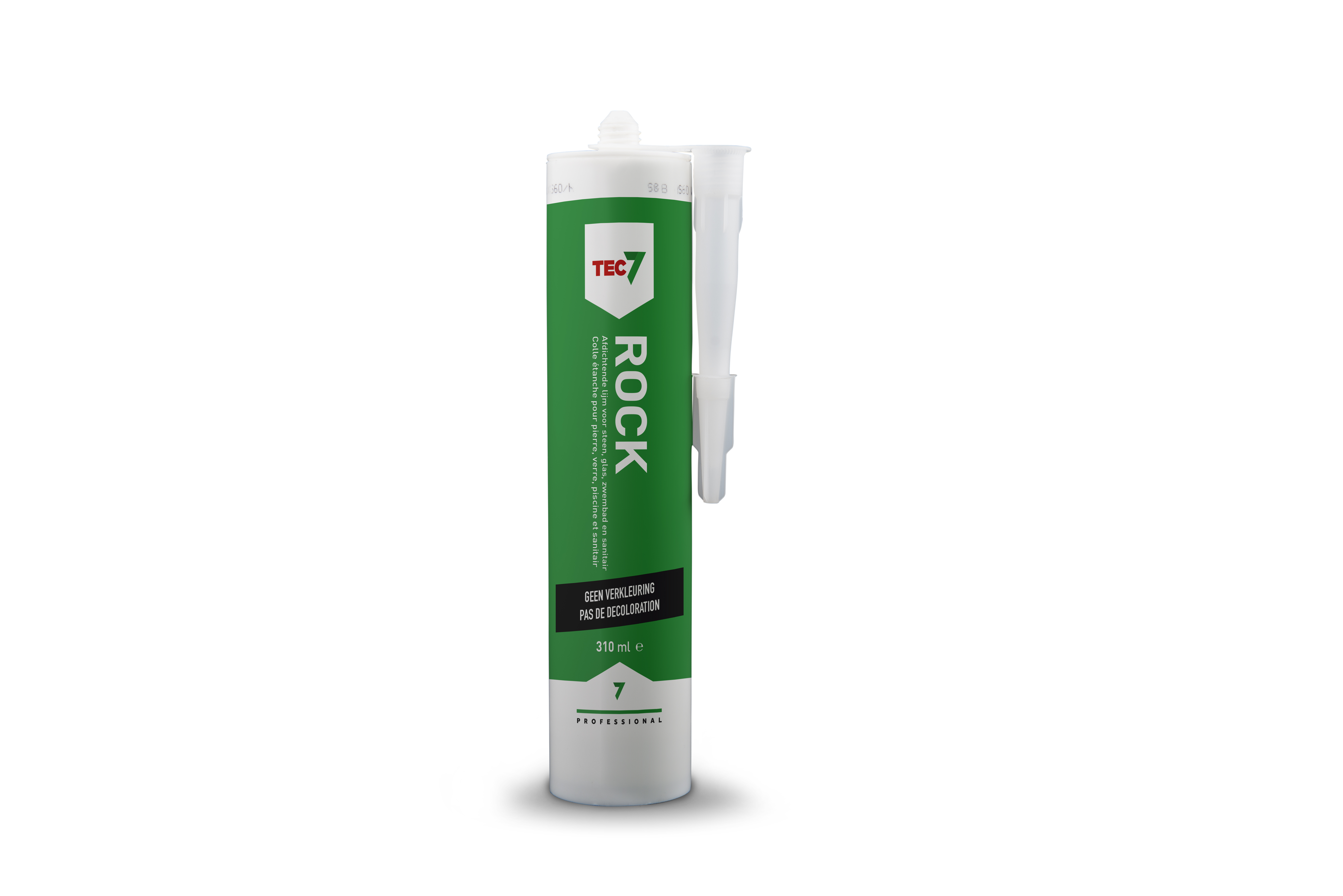 Tec7 Rock Semi-transparent 310ml - Joint Et Colle Pour Pierre Verre Piscines Et Sanitaire