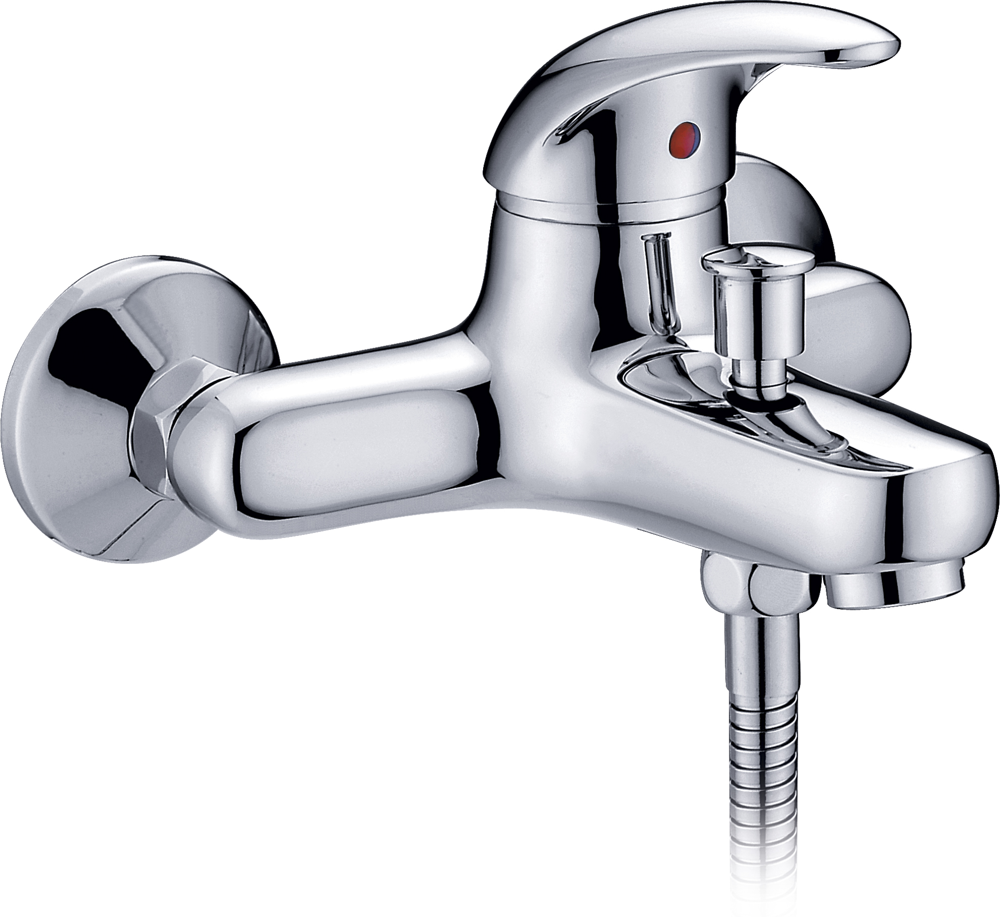 Aquatrends Novara bad/douche mengkraan naakt chroom