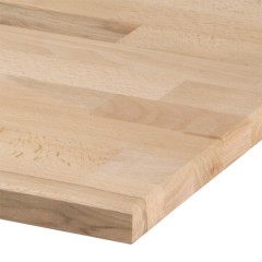 Cando panneau en bois massif chêne 18mm 200 x 20cm