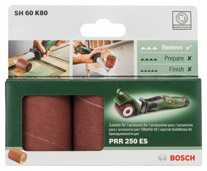 Bosch papier abrasif rouleau K80 60mm