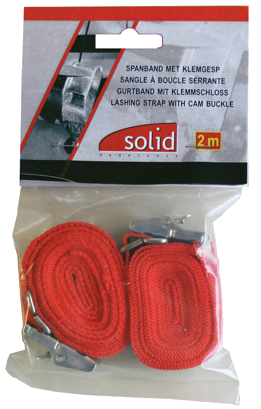 Sangle 20 mm x 2 m type ceinture avec boucle en zamac