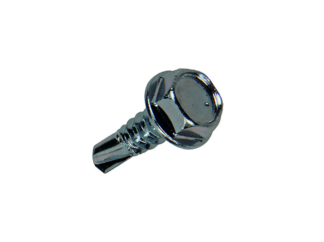 Vis autoforante tête hex.ac.zingue 200 pcs 4,8x16mm