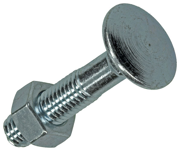 BOULON TRCC + ECROU 50 PC 8 X 120 MM