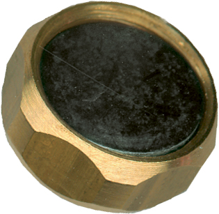 1 Bouchon pour collecteur M22 F - laiton