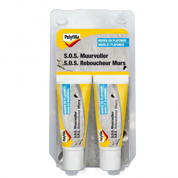 Polyfilla Sos Reboucheur Murs 2X20ml