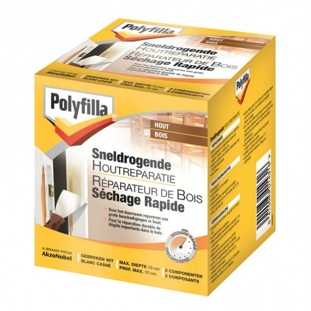 Polyfilla Réparateur De Bois Séchage Rapide 500g