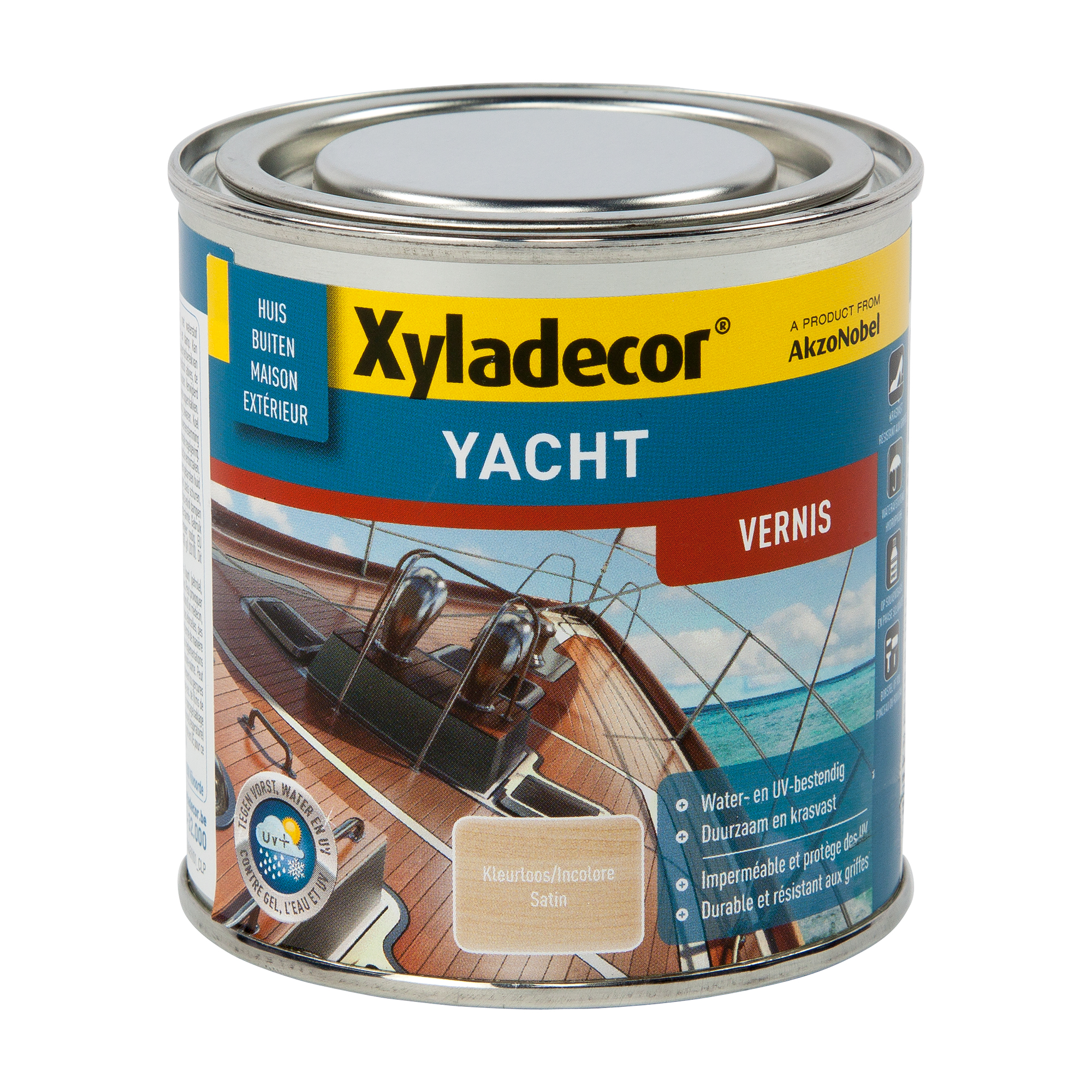Xyladecor Yacht Vernis Zijdeglans Kleurloos 250ml