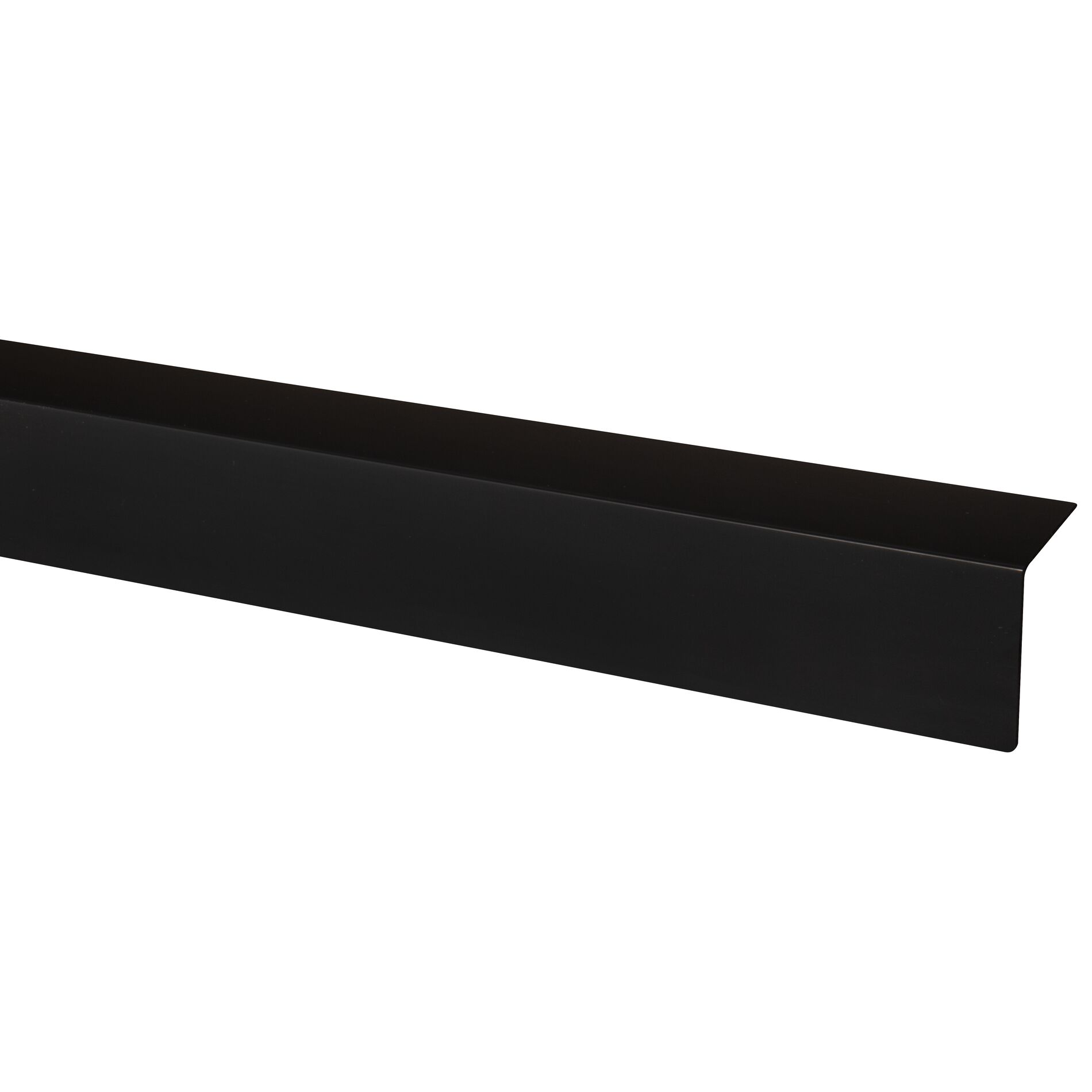 Profil d'angle PVC noir 40x40mm 260cm