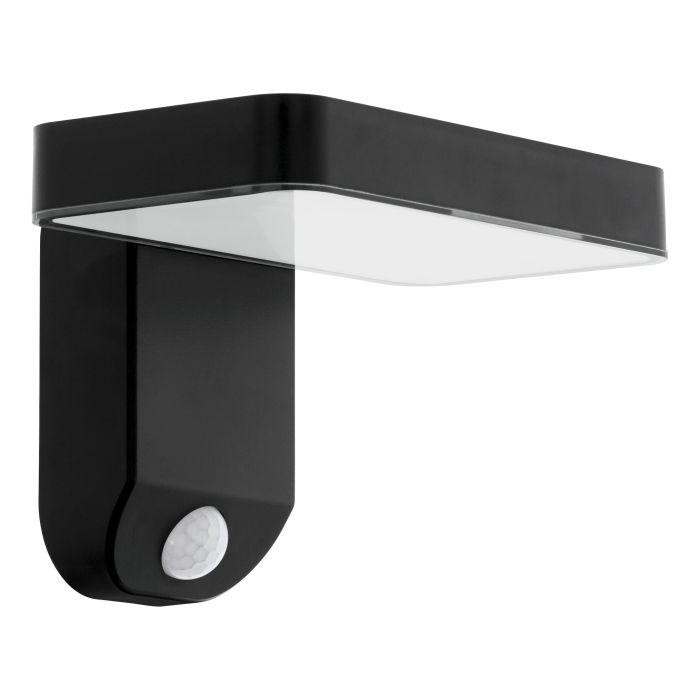 Pastion applique murale extérieure LED (solaire) 4.5W plastique noir
