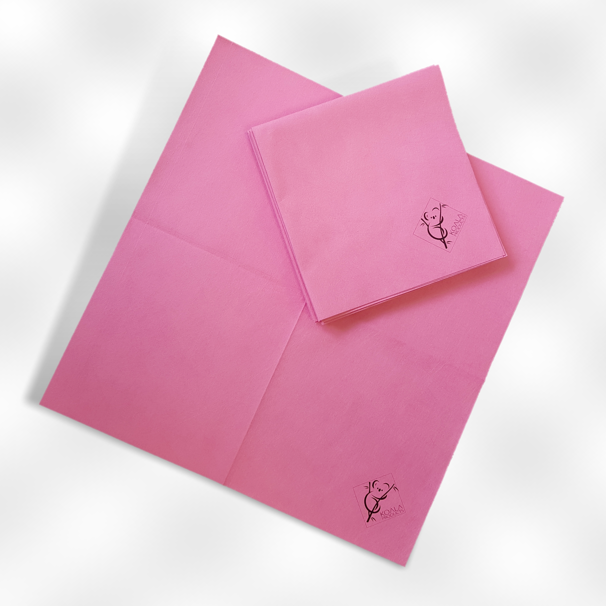 Koala Star Chiffon Microfibre 40x40cm Rose 5x2pc