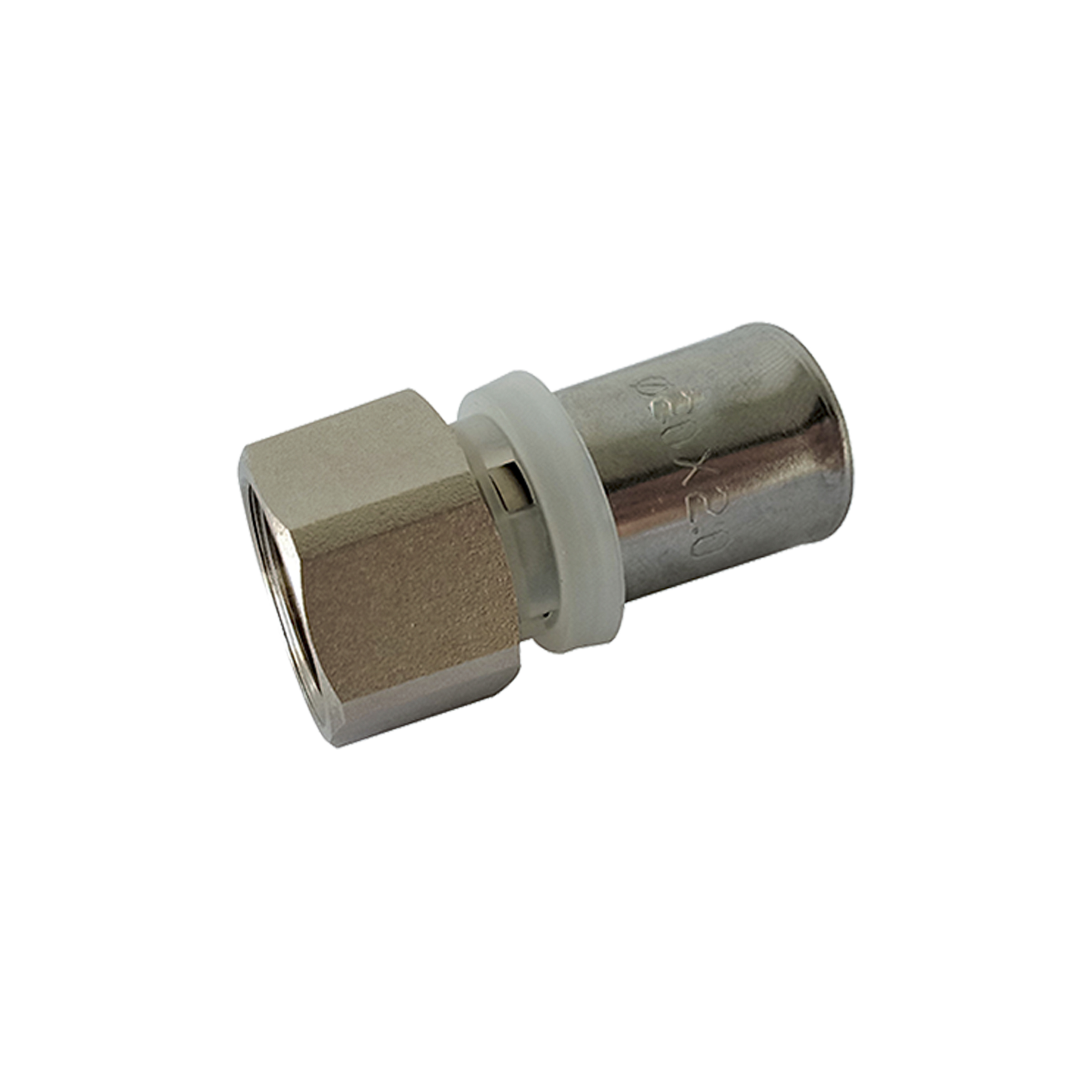 1 Raccord droit 20 mm x 1/2" F - laiton