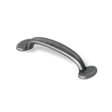Greep CC 96mm antiek zilverkleur