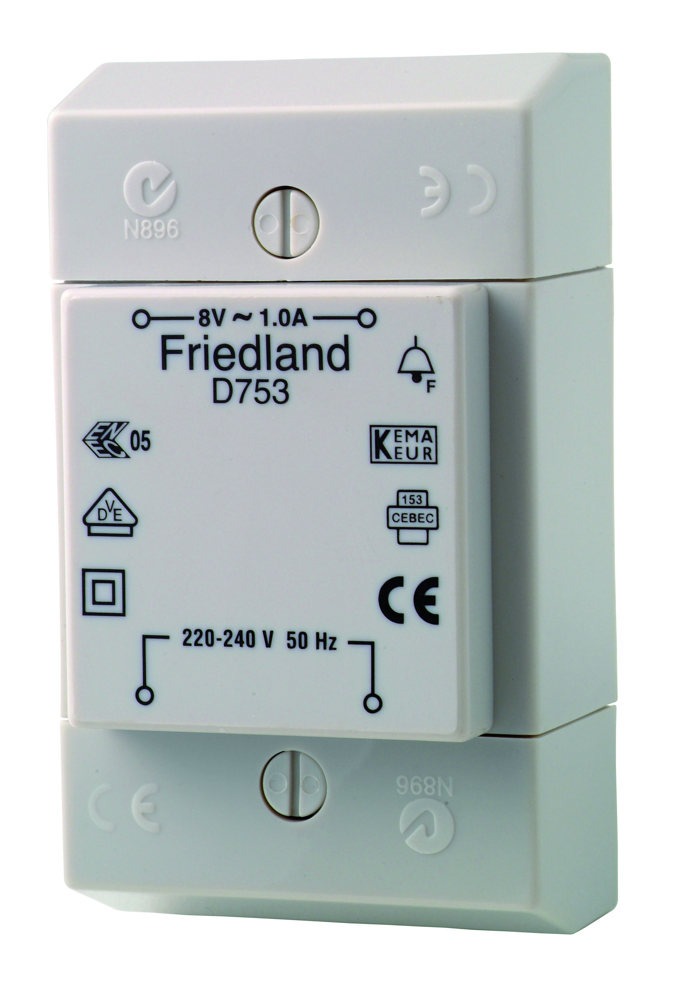FRIEDLAND TRANSFORMATEUR SONNETTE 8V - D753