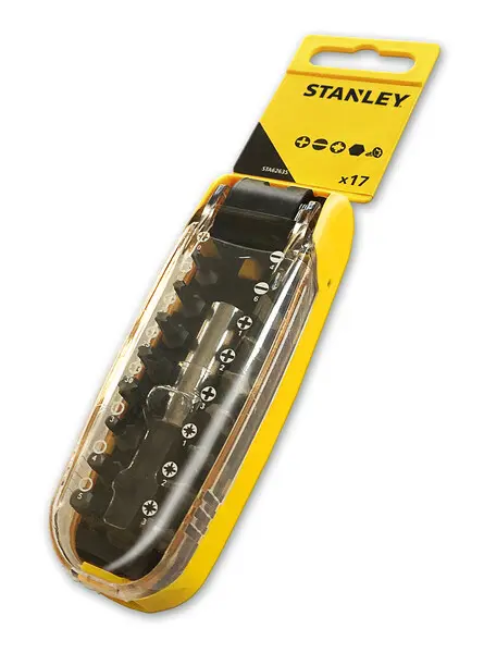 Bitset Stanley STA62635, 17-delig.