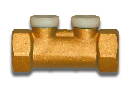 Clapet anti-retour 1/2" FF - laiton