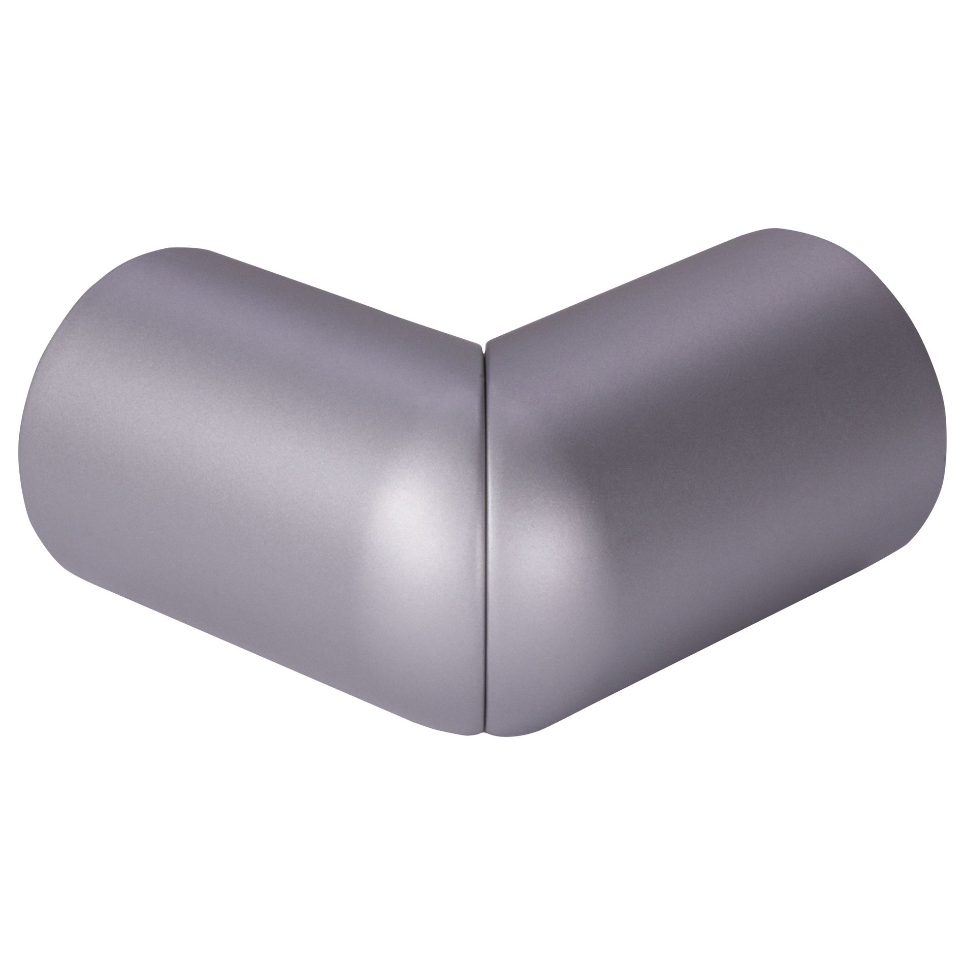 Cando Flexibele Hoek 90-180° Voor Trapleuning Rond Aluminium 45mm