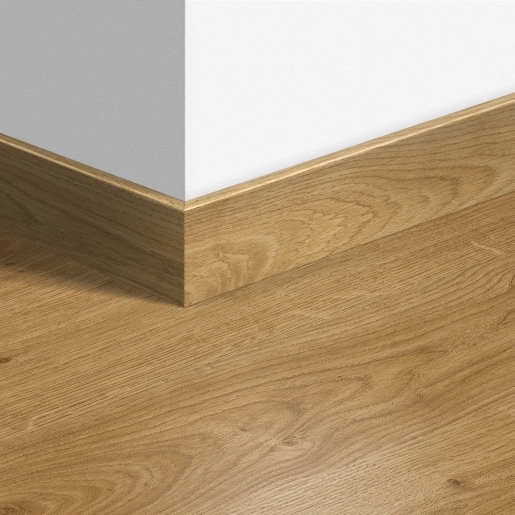 Quick-Step sol stratifié - Plinthe parquet 1491 Chêne blanc clair 2400x77x14mm