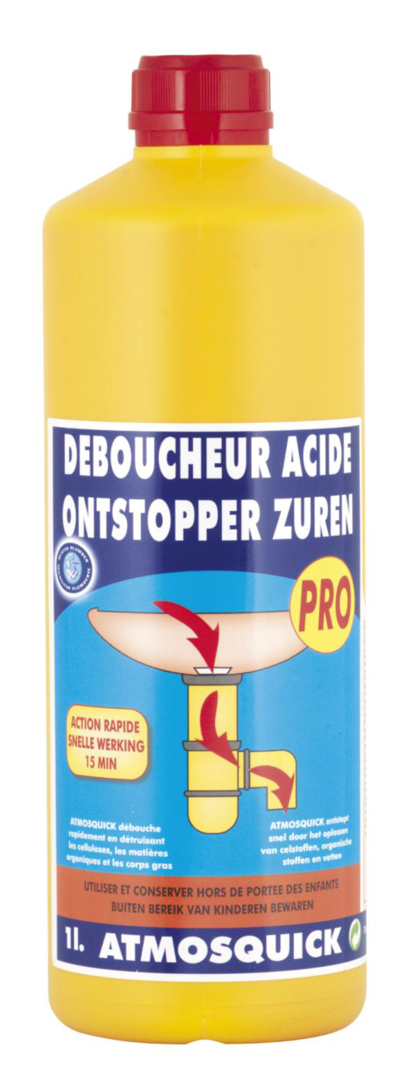 1 Déboucheur Atmosquick 1L