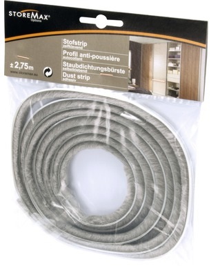 Storemax profil anti poussière gris 2.75m
