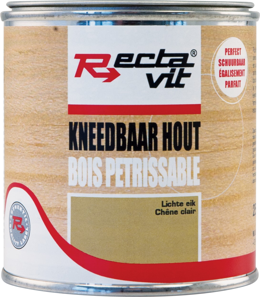 Rectavit Kneedbaar Hout Lichte Eik 250ml