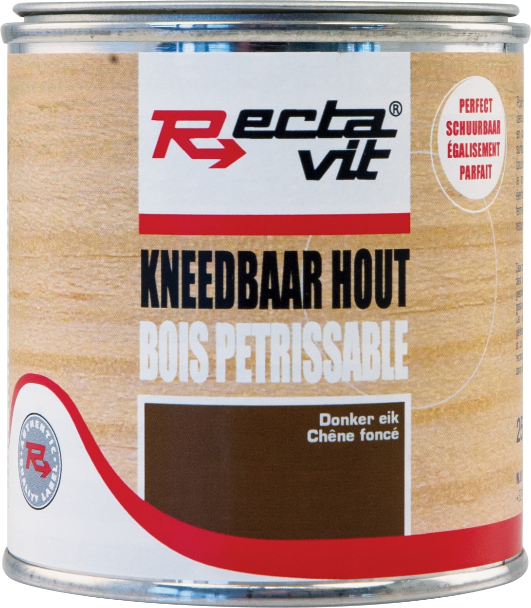 Rectavit Bois Pétrissable Chêne Foncé 250ml