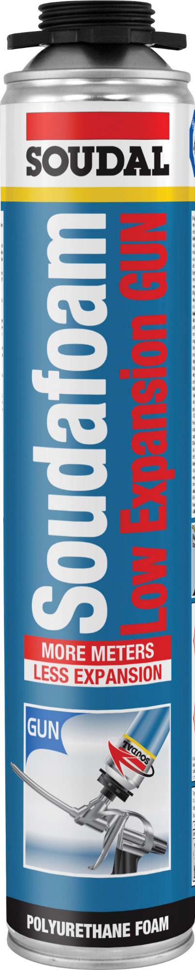 Soudal Soudafoam Low Expansion Gun 750ml
