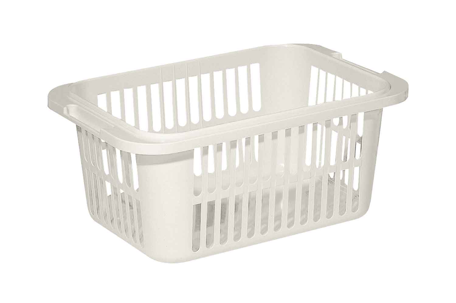 Lingo manne à linge 30l blanc cassé 55x3 5.5xh22.5cm
