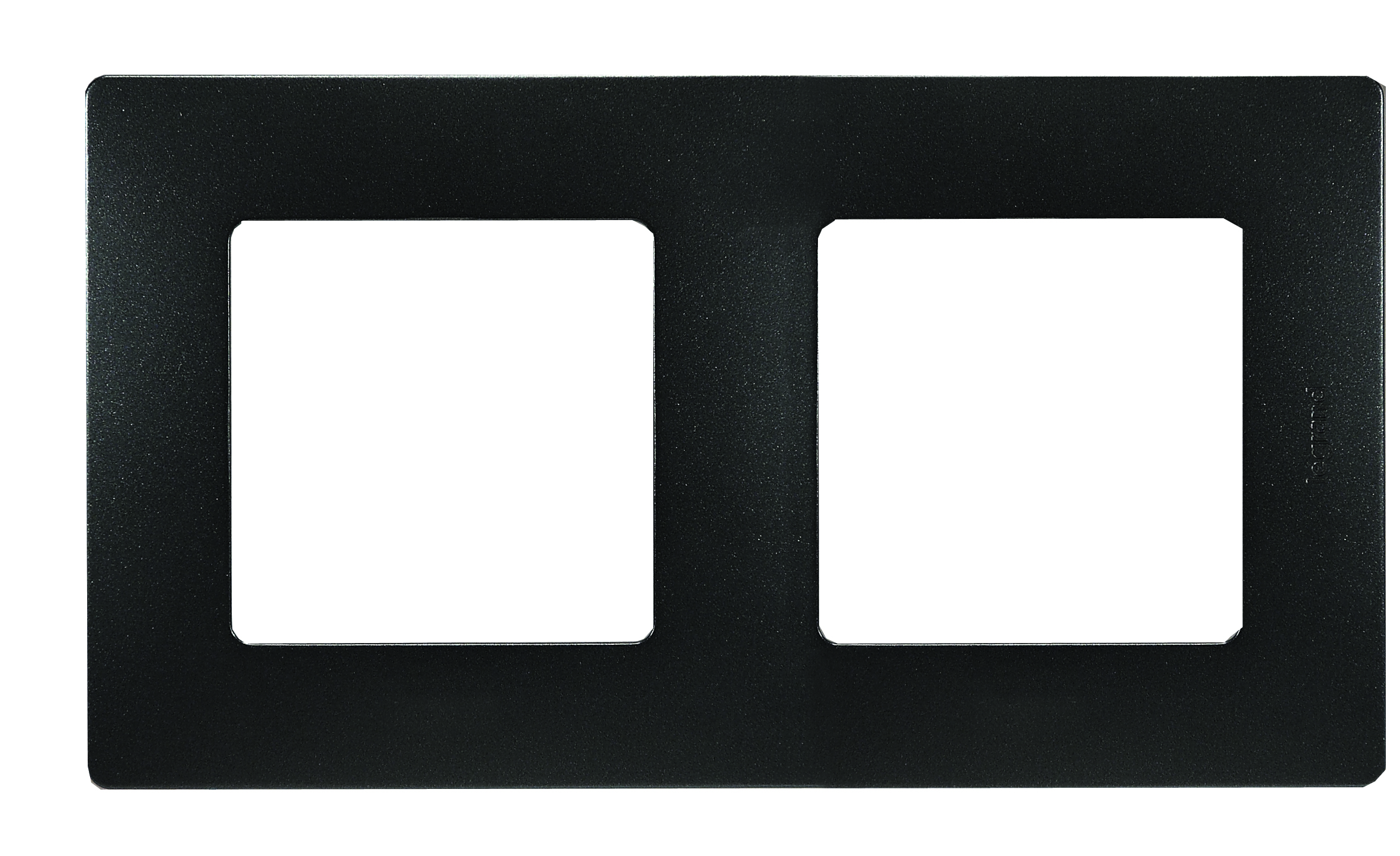 Legrand Plaque 2V Ver/Hor Niloe Anthr
