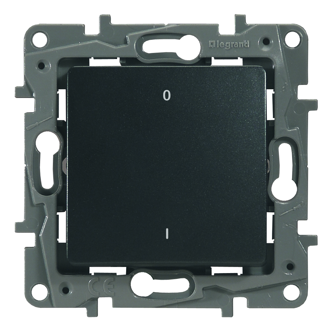Legrand Interrupteur 2P Niloe Anthr