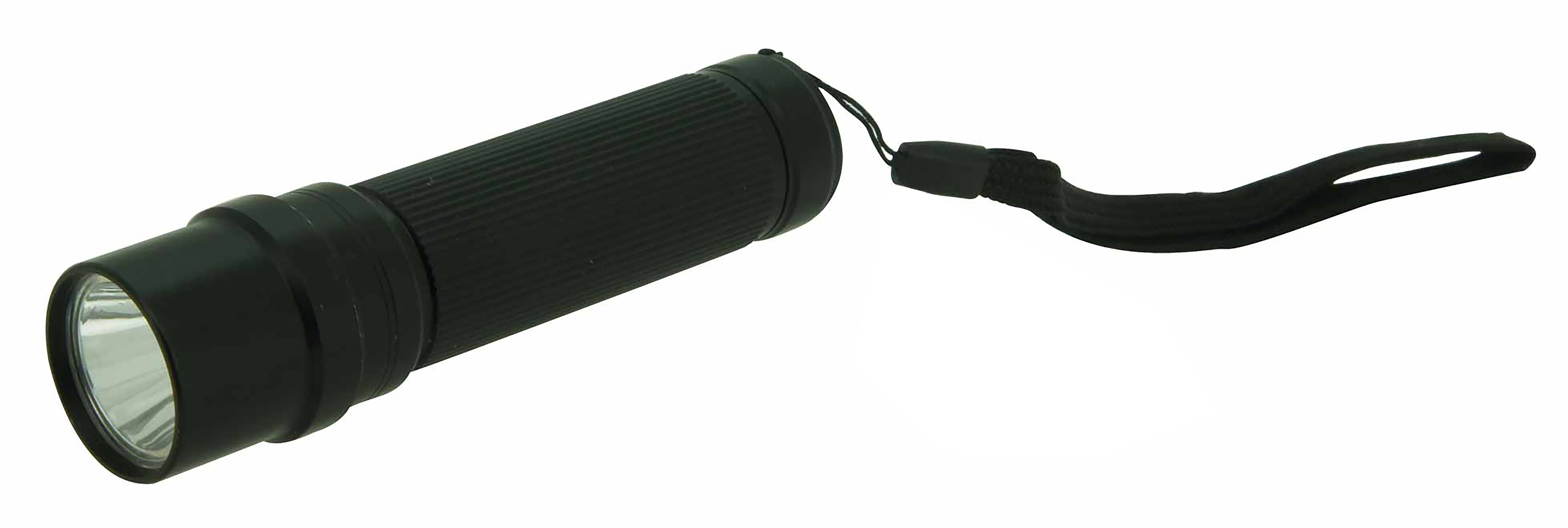 ZAKLAMP ALU LED 60LM 70M ZWART