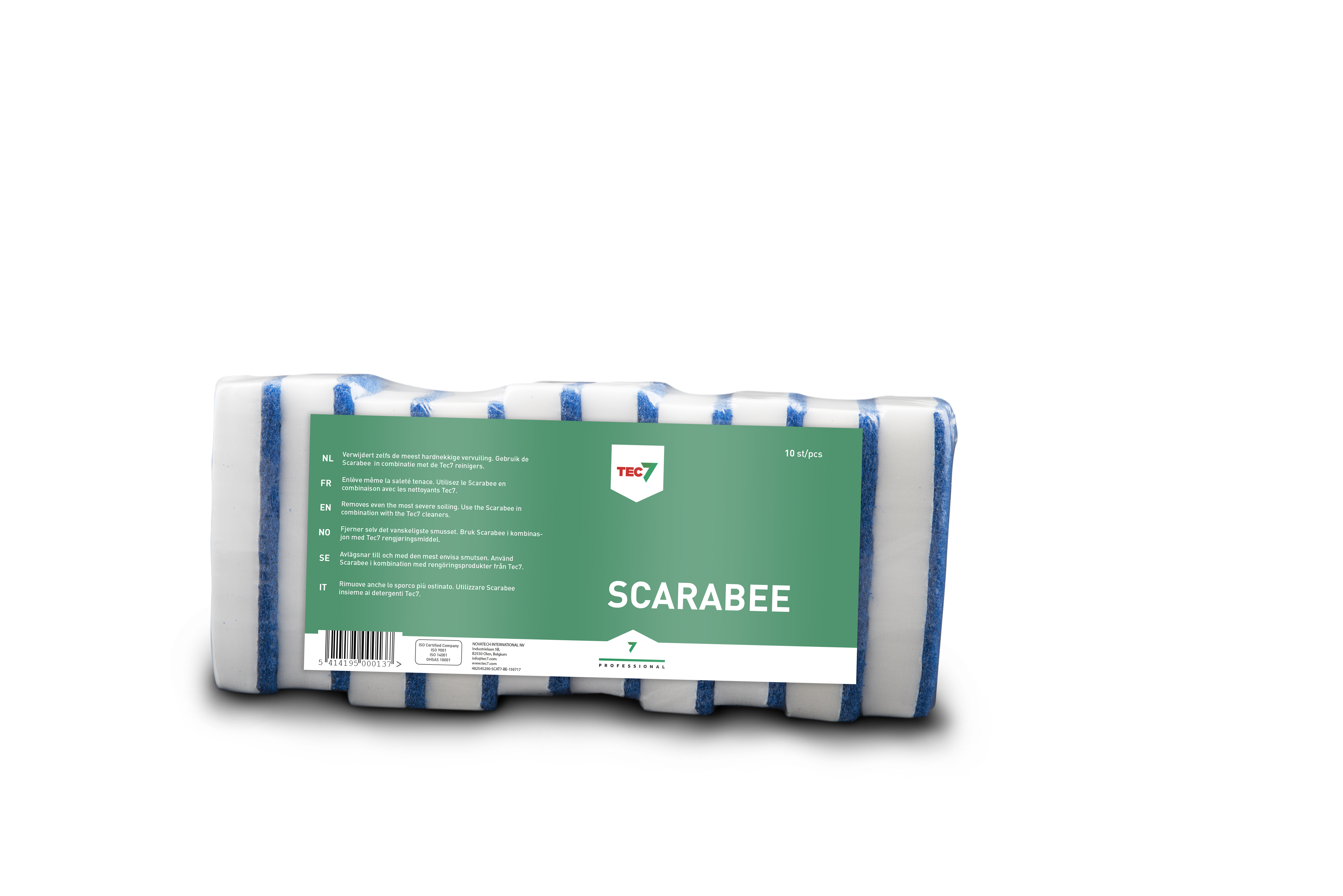 Tec7 Scarabee 10Pc - Enleve La Saleté Tenace