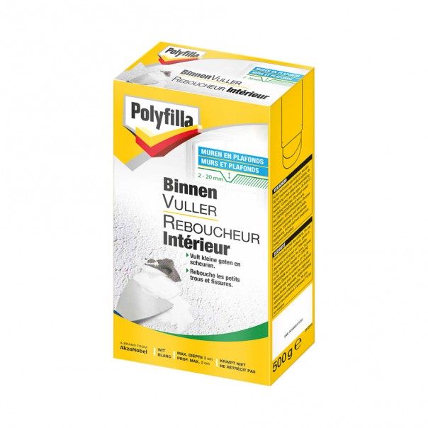 Polyfilla Reboucheur Intérieur 0.5kg